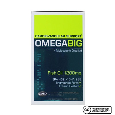 Витамин в воде Omegabig Fish Oil 60 капсул