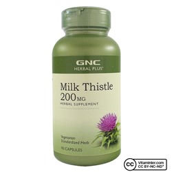 GNC Расторопша пятнистая 200 мг 90 капсул
