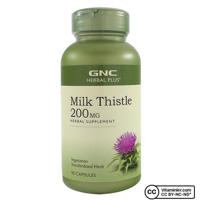 GNC Расторопша пятнистая 200 мг 90 капсул