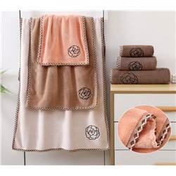 Полотенце микрофибра "Розочки" 50*90