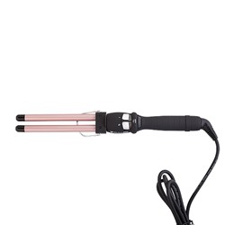 Плойка Wuller Maven двойная, чёрный с розовым, 12,8мм, 35W, 80-210C,  (WP.511-DL) дефект упак