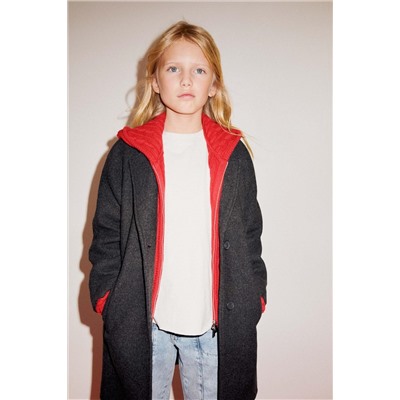 CHAQUETA PUNTO OCHOS CREMALLERA