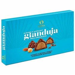 Конфеты шоколадные O'ZERA "Gianduia" с шоколадной пастой из фундука и миндаля, 220 г, РЕК764