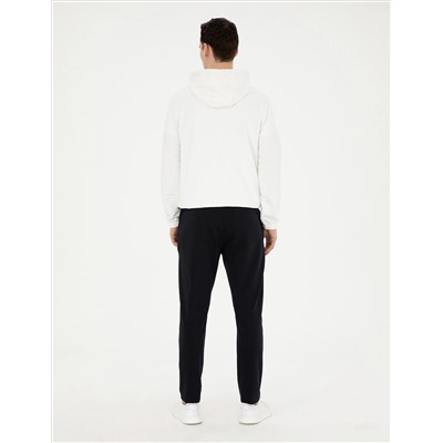 Navy Blue Slim Fit Trade Close Six