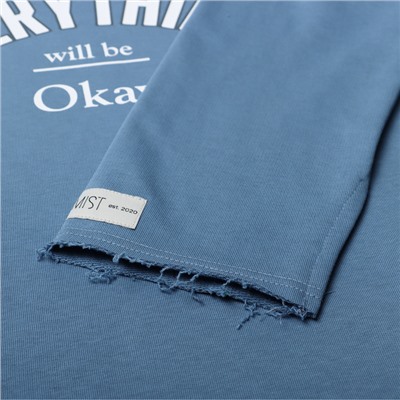 Свитшот женский MIST Cozy style, синий, размер 42