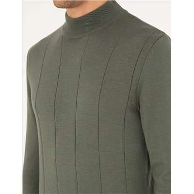 Smoke Slim Fit Half Fisherman Yaka Krietwear Kazakh