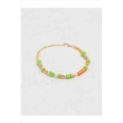 Регулируемый браслет-цепочка из смешанного натурального камня 23SX830041