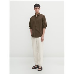 Camisa algodón wide fit -Studio