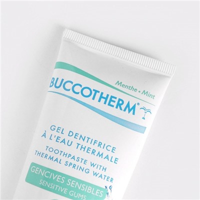 Зубная гель-паста BUCCOTHERM для чувствительных десен с фтором, 75 мл