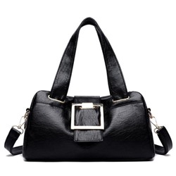 Женская кожаная сумка 8802-8 BLACK