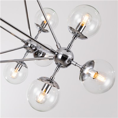 Нарушена упаковка!   Люстра на штанге Arte lamp Bolla A1664SP-15CC