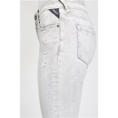 Vaquero skinny fit Luz Coin Zip - Gris