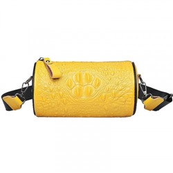 Женская кожаная сумка 921 YELLOW