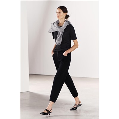 JEANS ZW COLLECTION CROPPED BARREL TIRO MEDIO