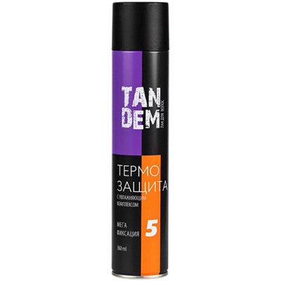 Лак для волос TANDEM Термозащита №5, 360 мл