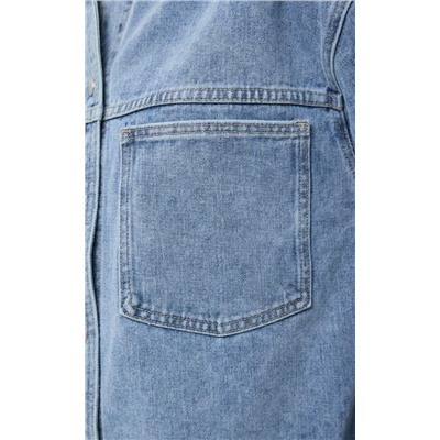 Куртка джинс F412-1249 l.blue