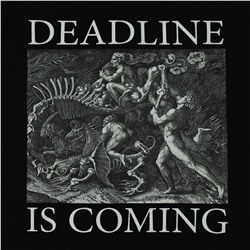 Футболка унисекс Deadline, черная