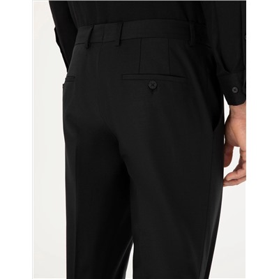 Тканневые брюки Black Slim Fit