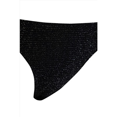 Обычные плавки бикини с блестками Black Tied TBESS24BA00077