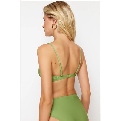 Зеленый бикини-топ Bralette Premium Accessory TBESS24BU00167