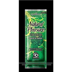 Крем д/солярия “Natural Pleasure”, 15мл (экстракты зеленого чая и ромашки)