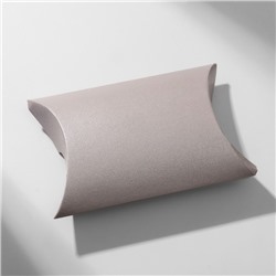 Коробочка подарочная складная «Свёрток», 12×8×3 см, бежевая