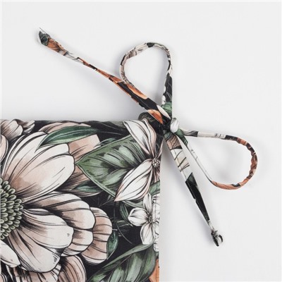 Подушка на стул "Этель" Meadow flower 42х42 см, 100% хл, саржа 190 г/м2