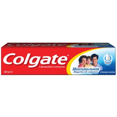 Зубная паста Colgate (Колгейт) Максимальная защита от кариеса Свежая мята, 100 мл