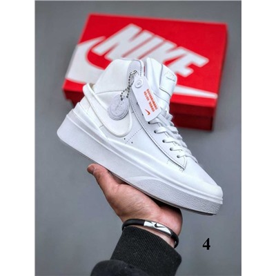 Мужские и женские спортивные кроссовки Nik*e Blazer Phantom MID на толстой подошве