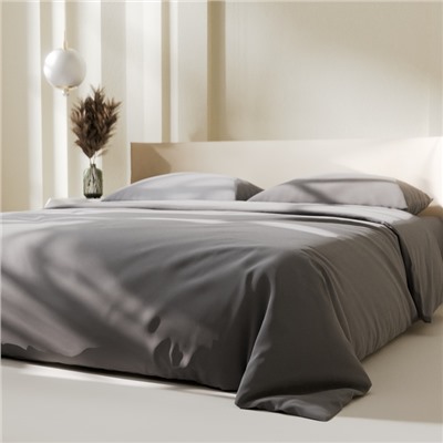 Постельное бельё LoveLife 1,5 сп "Gray mist" 150х215 см, 150х225 см, 50х70±3 см-2шт, микрофибра 85гр