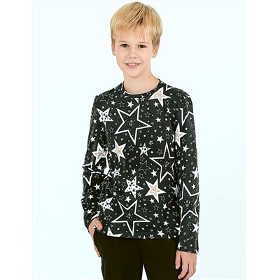 Лонгслив детский KETMIN STAR KM цв.Чёрный
