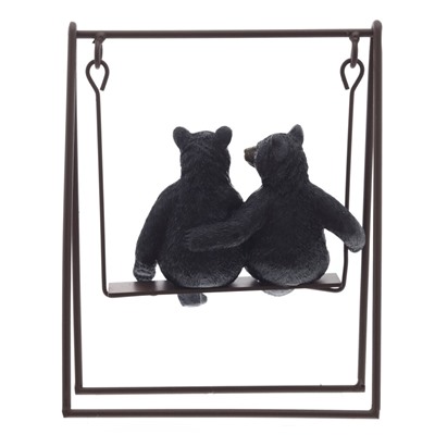 Фигурка декоративная "Медведи", L14 W6,5 H18 см