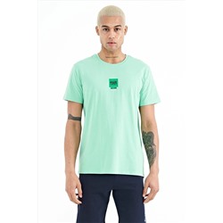 Мужская футболка стандартного кроя Bert Water Green — 88210 A11ER-88210