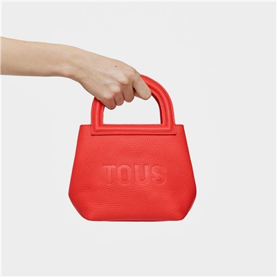Bolso saca Dora - cuero - rojo