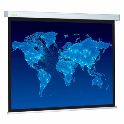 Экран Cactus Wallscreen CS-PSW-150x150, 150x150 см, 1:1, настенно-потолочный, белый