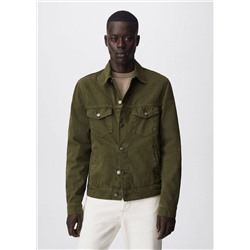 Cazadora vaquera bolsillos -  Hombre | MANGO OUTLET España