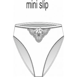 MELADO ТРУСЫ ЖЕНСКИЕ "MINI SLIP" арт. 1900W-40074.2L-921