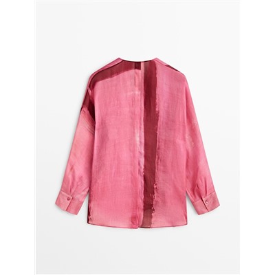 Camisa ramio color block