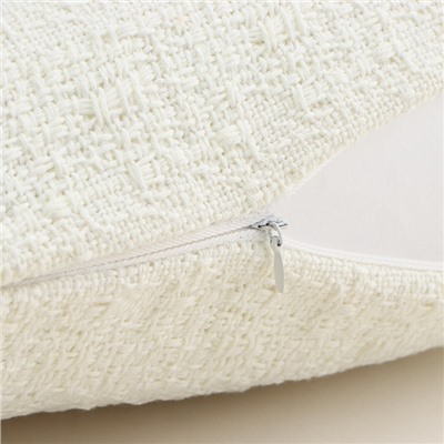 Чехол на подушку SL Home TASSEL 45х45 см, цв. молочный