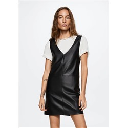 Pichi efecto piel -  Mujer | MANGO OUTLET España