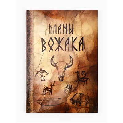 Ежедневник А5, 80 л., интегральная обложка «Планы вожака»