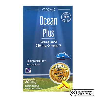 Ocean Plus Омега 3 1200 мг 30 капсул