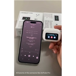 Беспроводные наушники TWS Charome A18S Pro 2 ANC с дисплеем (белый)