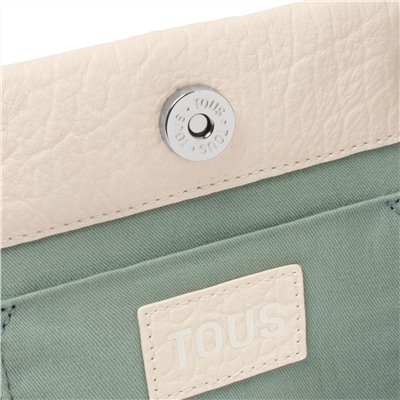 Bolso bandolera - cuero - beige