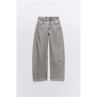 JEANS TRF BALLOON TIRO MEDIO