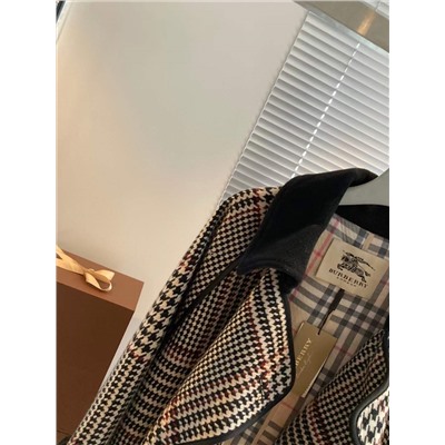 : Burberry | 90 шерсти, 10 кашемира, классическая ветровка в кашемировую клетку, чистая импортная новозеландская овечья шерсть,