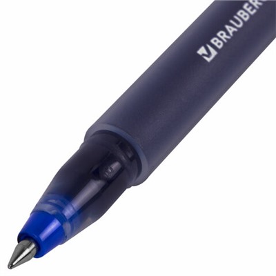 Ручка гелевая BRAUBERG "X-WRITER 1800", УВЕЛИЧЕННАЯ ДЛИНА ПИСЬМА 1 800 м, СИНЯЯ, стандартный узел 0,5 мм, 144134