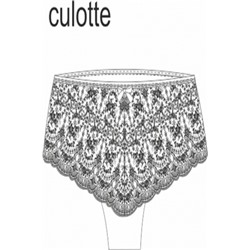 MELADO ТРУСЫ ЖЕНСКИЕ "CULOTTE" арт. 1900W-40076.2L-921