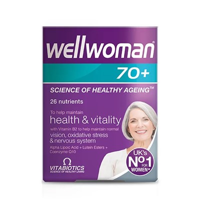 Vitabiotics Витабиотики Well Woman 70+ 30 таблеток