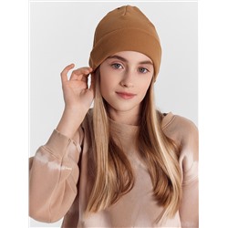 Шапка детская коричневая